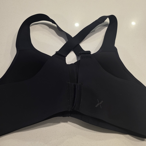 Knix Black Front-Zip Bra - Picture 3 of 7